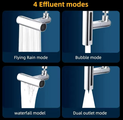 Grifo multifuncional 4 modos